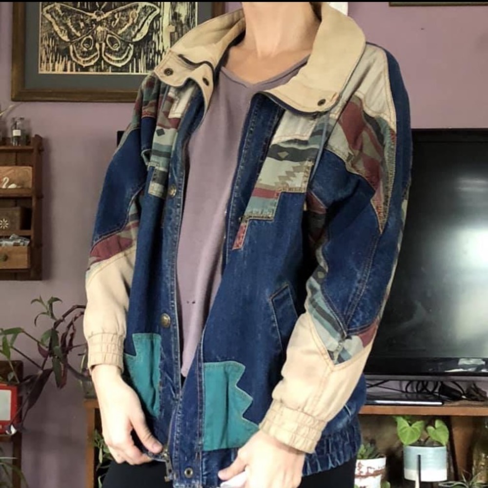 Aztec Vintage Jean Jacket